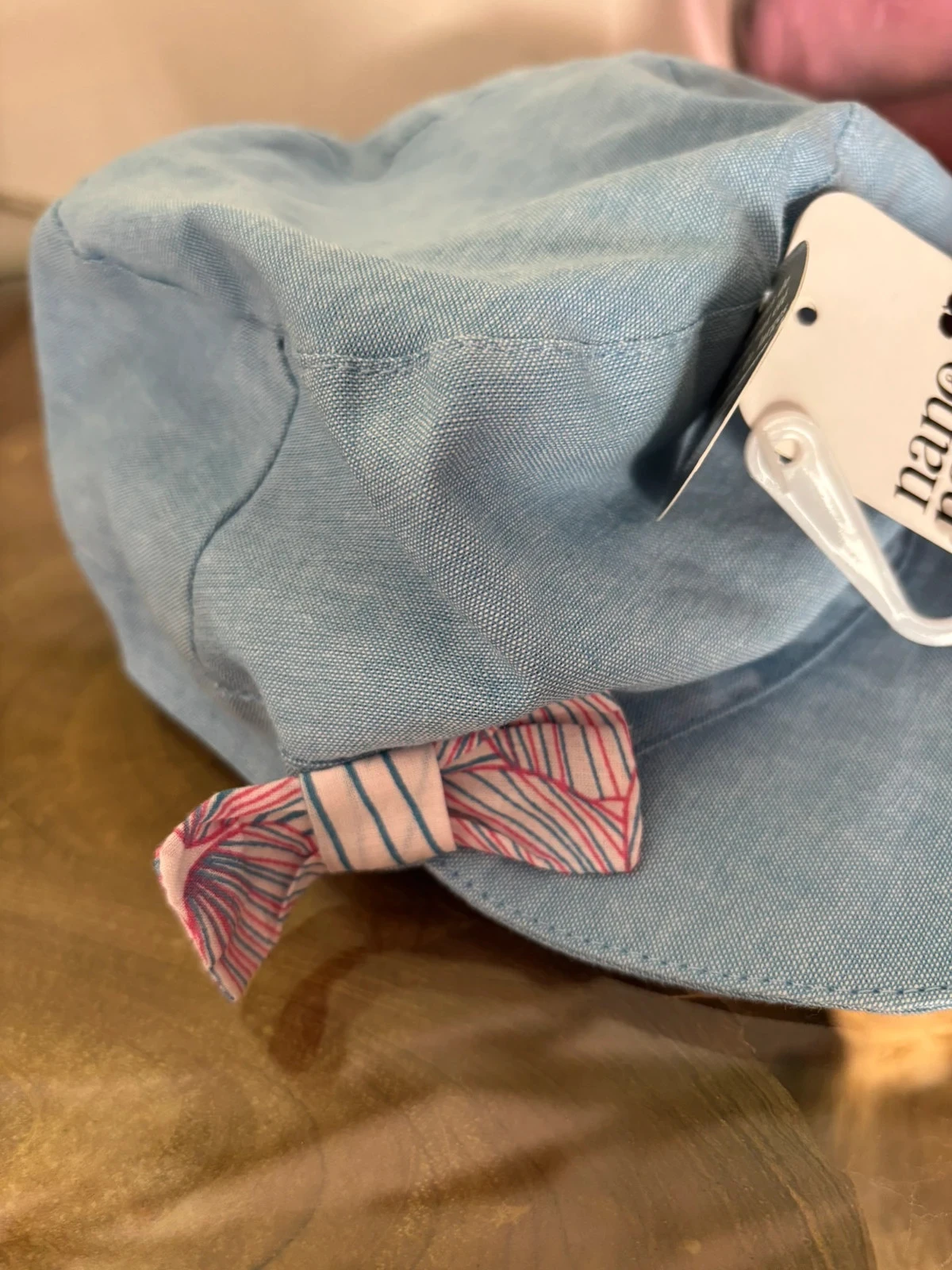 Gorra para niña Nano & Nanette azul 49cm – photo 2